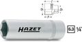 HAZET Steckschlüssel 6,3mm 1/4 Zoll Außen-Sechskant-Tractionsprofil 10 850LG-10