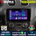 DAB+ 2+64G Android 14 AutoRadio RDS DSP Navi für Mercedes ML/GL Klasse W164 X164