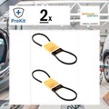 2x ORIGINAL® Continental Ctam AVX10X995 Keilriemen für BMW 3 Touring 3 5
