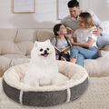 Hundebett Katzenbett Haustierbett Kuschelbett Bett Hundekorb Plüsch Donut Wyqrqf