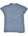 Tommy Hilfiger Herren-T-Shirt Top Large blau Baumwolle brandneu 56