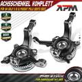 2x Achsschenkel Radlagergehäuse komplett Vorne L+R für VW Golf II III IV Passat