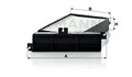 Innenraumfilter Partikelfilter CU 2709 MANN-FILTER für MITSUBISHI GALANT VIII