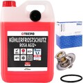 MAHLE THERMOSTAT + 5 L KÜHLMITTEL passend für VW POLO GOLF PASSAT AUDI A3 A4 A6