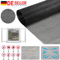 Fliegennetz Fliegengitter Fenster Meterware Spannrahmen Fiberglas Insektenschutz