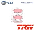 GDB815 SATZ BREMSBELÄGE BREMSKLÖTZE VORNE TRW NEU OE QUALITÄT