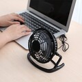 Kleiner USB Tischventilator Mini tragbar leiser Kühler Schreibtischventilator
