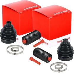 2X HERTH+BUSS ACHSMANSCHETTEN SATZ RADSEITIG passend für MAZDA MX-5 TOYOTA YARIS