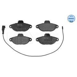 1x Bremsbelagsatz, Scheibenbremse MEYLE 025 214 3617/W passend für FIAT