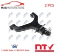 LINKS RECHTS QUERLENKER SATZ VORNE NIEDRIGER NTY ZWD-DW-040 2PCS V NEU