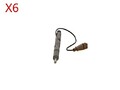 BOSCH x6 Stk Düsenstock Für MERCEDES MULTICAR PUCH Sprinter Unimog 0432193623