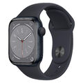 Apple Watch Series 8 Aluminum 41mm - Mitternacht - Hervorragend - Ohne Simlock