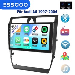 4G+64G Android 14 Für Audi A6 4B2 4B5 C5 1997-2004 Autoradio Carplay GPS Navi BT