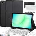 QWERTZ Tastatur Hülle mit Maus Für Samsung Galaxy Tab A11+ A9+ S11 S10 S9 FE S8