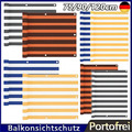 Balkon Sichtschutz Oxford-Gewebe Balkonverkleidung Bespannung 75/90/120 cm