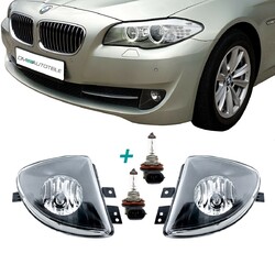 Set Klarglas Nebelscheinwerfer für BMW 5er F10 F11 passend bj 10-13 Serien Front