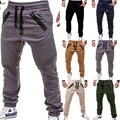 Herren Cargo Hose Outdoor Schlupfhose leichter Stoff Trekking Casual Freizeit▪DE