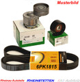 Keilrippenriemensatz Keilriemen 6PK1815+1xSpannrolle +1 xU.R Fiat Doblo 1,9 JTD 