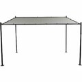 SIENA GARDEN Levino Pavillon 300x400 cm Gestell aus Stahl, anthrazit, Bezug a...