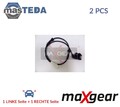 20-0023 ABS SENSOR DREHZAHLFÜHLER HINTEN MAXGEAR 2PCS FÜR CITROËN C4 I,C4