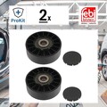 2x ORIGINAL® Febi Bilstein Umlenk-/Führungsrolle, Keilrippenriemen für VW LT