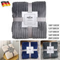 Kuscheldecke Wohndecke Sofadecke Warm Flanell Tagesdecke 150x200 180x200 200x230
