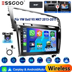 DAB+ Android13 Autoradio GPS NAVIGATION 2G+32G Für VW Golf VII MK7 2013-2017 KAM
