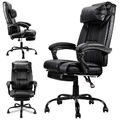 Bürostuhl Gaming Chair Schreibtischstuhl inkl.Kissen Drehstuhl ergonomischer