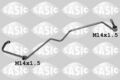 SASIC 3326002 Ölleitung, Lader für AUDI SEAT SKODA VW
