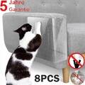 8x Katzen Kratzbrett Eckkratzbrett Wandkratzbrett Kratzecke Schutz Wand Katzen