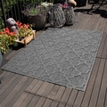 In& Outdoor Teppich Wetterfest Skandinavisch Design für Küchen Balkon Terrasse