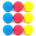 Kyto Softbälle Softball 3er/9er Pack 7cm weiche Bälle Tennisbälle Spielbälle 