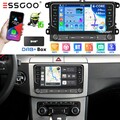 7" DAB+ Autoradio Android 15 2+64G GPS WiFi für VW GOLF 5 6 Passat Touran Tiguan