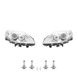 Scheinwerfer Set Halogen passend für Renault Laguna BT KT 07-10 Leuchtmittel L R