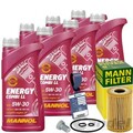 MANN ÖLFILTER+ MANNOL 5W30 passend für VW T5 T6 BUS MULTIVAN TRANSPORTER 2.0 TDI