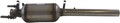 DPF Rußpartikelfilter Dieselpartikelfilter BOSAL 097-072 Cordierit für MERCEDES