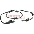 1x Sensor, Raddrehzahl METZGER 0900890 passend für FIAT CITROËN/PEUGEOT