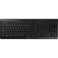 CHERRY STREAM KEYBOARD WIRELESS, Tastatur, schwarz
