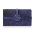 Damen Portemonnaie aus Leder navy blau Paolo Peruzzi T-134-HDB