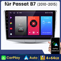4G Für Passat 7 B6 B7 CC Magotan 10" Android 13 Autoradio GPS Bluetooth USB DAB+