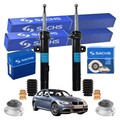 SACHS 2x STOSSDÄMPFER GAS +DOMLAGER +PROTECTION-KIT VORNE FÜR BMW 3-ER E90 E91