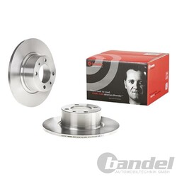 2X BREMBO BREMSSCHEIBEN 252mm VOLL VORNE PASSEND FÜR LADA 1200-1500 1200-1600