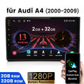 Carplay 2+32G Android13 Für Audi A4 Avant 2000-2009 Autoradio GPS Navi WIFI DAB+