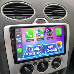 2G+64G Für Ford Focus MK2 MK II 2004-2011 Autoradio Android 13 Carplay BT GPS FM