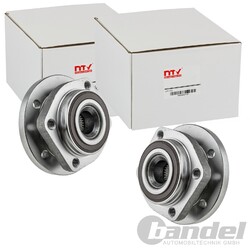 2X NTY RADLAGER-SATZ VORNE BEIDSEITIG PASSEND FÜR VOLVO 850 C70 S70 V70