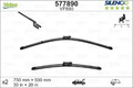 2x Scheibenwischerblatt vorne Flachbalkenwischblatt 577890 VALEO für FORD
