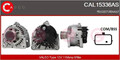 Lichtmaschine mit Freilaufriemenscheibe CAL15336AS CASCO für PEUGEOT RENAULT GAZ