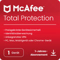 McAfee Total Protection 2024 1-Gerät / 1-Jahr inkl.VPN + Kennwort-Manager / KEY
