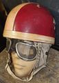 Vintage Motorrad Autohelm und Brille