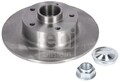 2x FEBI BILSTEIN Bremsscheibe 180024 für RENAULT